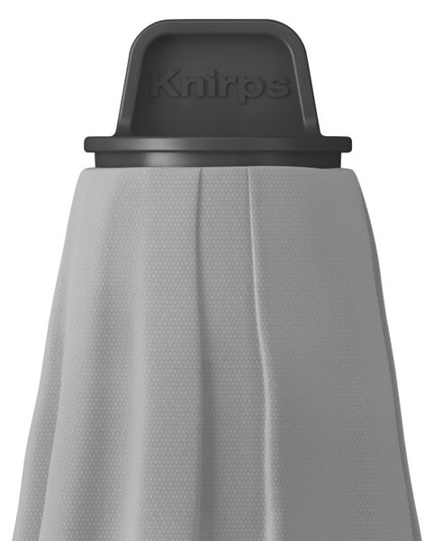 Knirps APOLL BLACK záhradný slnečník 240 x 240 cm svetlosivá Knirps