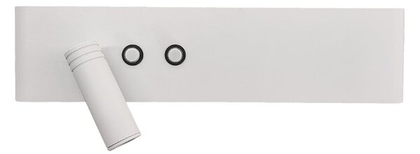 Nástenné LED svietidlo Resort L, 1x LED 10+3w, 4000k, (možnosť polohovania), w