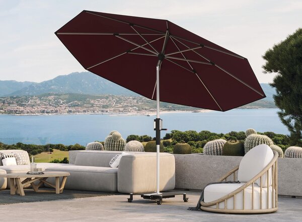 Knirps PHOENIX záhradný slnečník 315 cm bordó Knirps