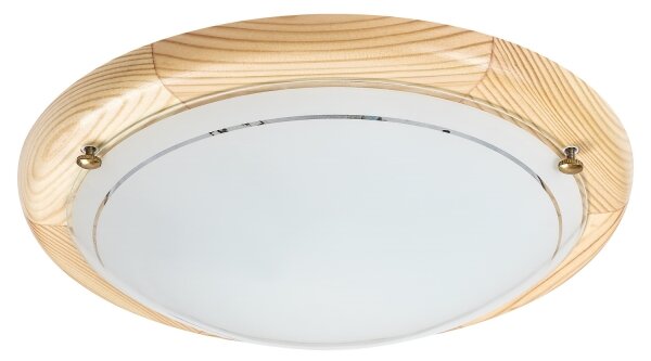 Brilagi - Stropné svietidlo ORBIS 1xE27/60W/230V, priemer 30 cm, borovica
