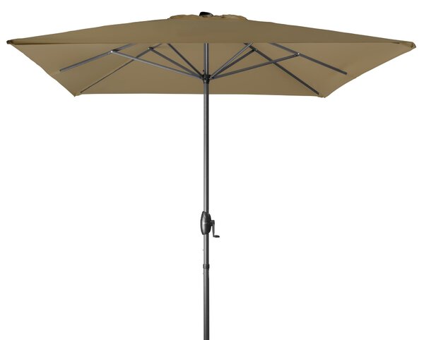 Derby Basic Lift záhradný slnečník 300 x 200 cm hnedá Derby