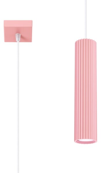 Brilagi - LED luster na lanku CRESTO 1xGU10/10W/230V ružová