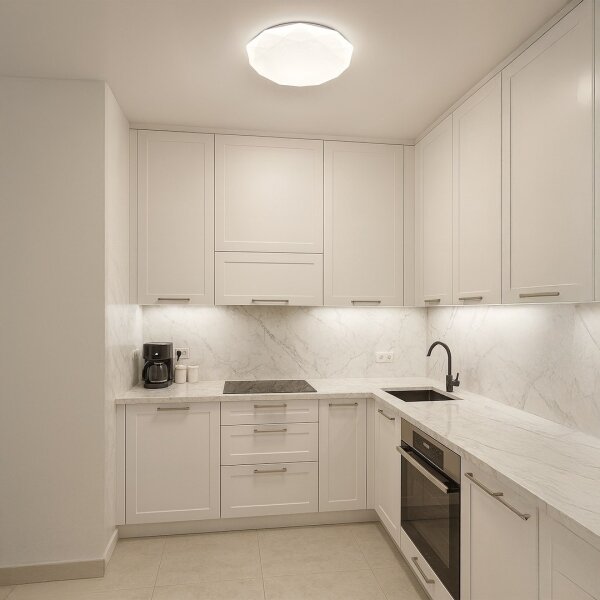 LED stmievateľné stropné svietidlo HEX LED/72W/230V 3000-6000K priemer 50 cm biele + DO