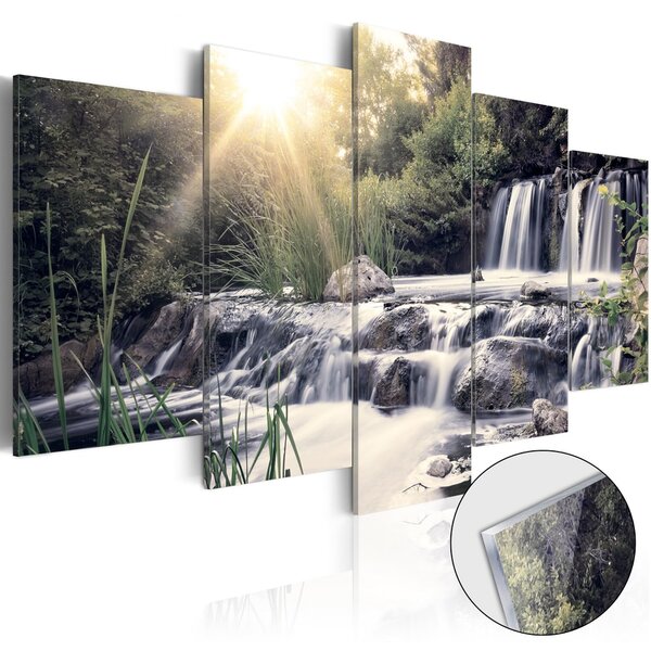 Obraz vodopád snov na akrylátovom skle - Waterfall of Dreams