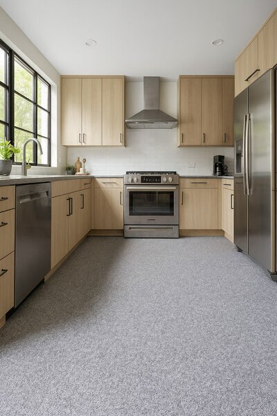 Condor Carpets, Koberec metráž Extreme 74, na mieru, šíře 4m, šedá, ab (mriežka), chodba / predsieň