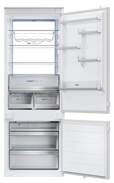 HAIER HBW7719DT + kupóny na daľší nákup - Kombinovaná chladnička zabudovateľná