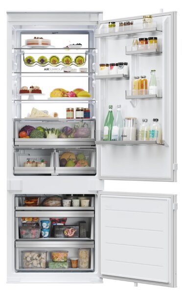 HAIER HBW7719DT + kupóny na daľší nákup - Kombinovaná chladnička zabudovateľná