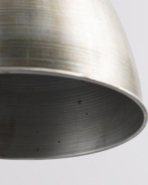 Závesná lampa Ismay priemer 33cm silver&olive