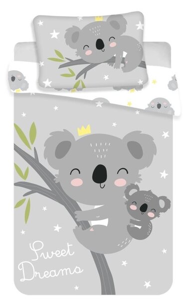 JERRY FABRICS Obliečky do postieľky Koala sweet dreams Bavlna, 100/135, 40/60 cm