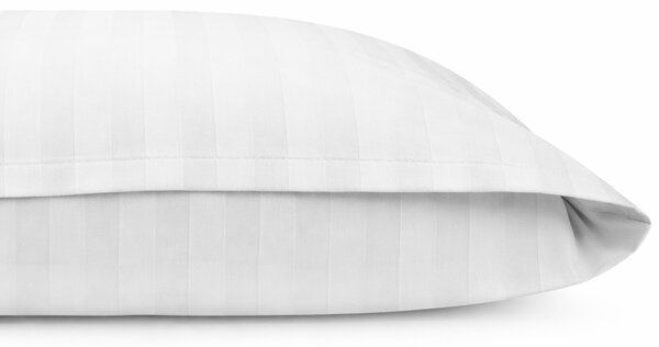 BAVLNENÁ OBLIEČKA NA VANKÚŠ STRIPES1 50X60 CM BIELA