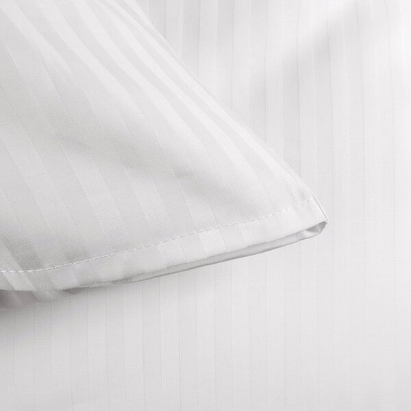 BAVLNENÁ OBLIEČKA NA VANKÚŠ STRIPES1 50X60 CM BIELA