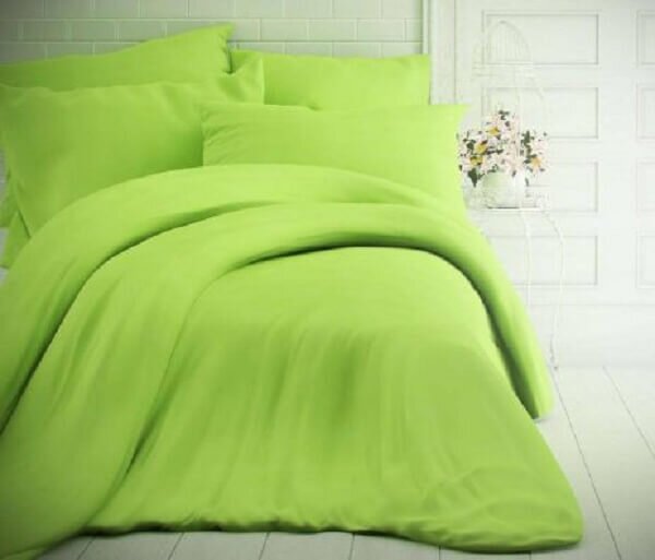 Kvalitex Obliečky Svetlo zelené Bavlna, 140x200 cm