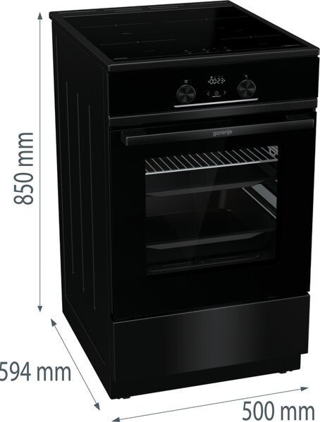 Gorenje GEIT5C60BPG - Sporák indukčný