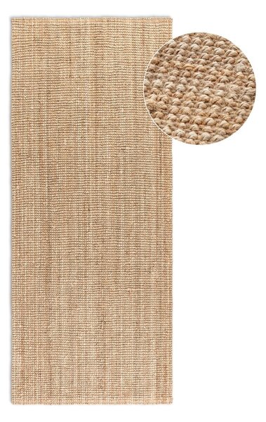 Jutový behúň v prírodnej farbe 80x200 cm Bouclé – Hanse Home