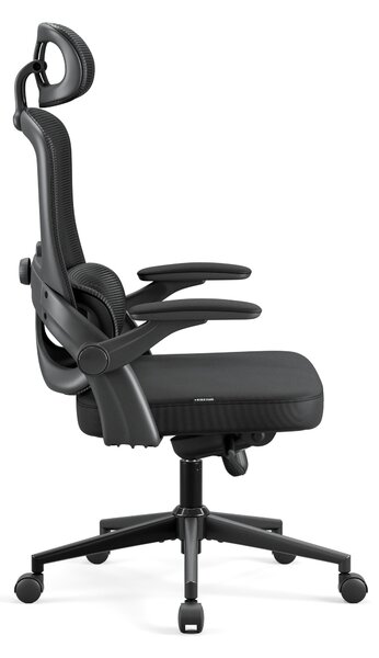 Ergonomická kancelárska stolička Diablo V-Light, čierna