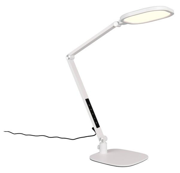 Trio 535810131 LED stolná lampička SERVO | 14W integrovaný LED zdroj | 1400lm | 3000+4200+6500K | vypínač | stmievač