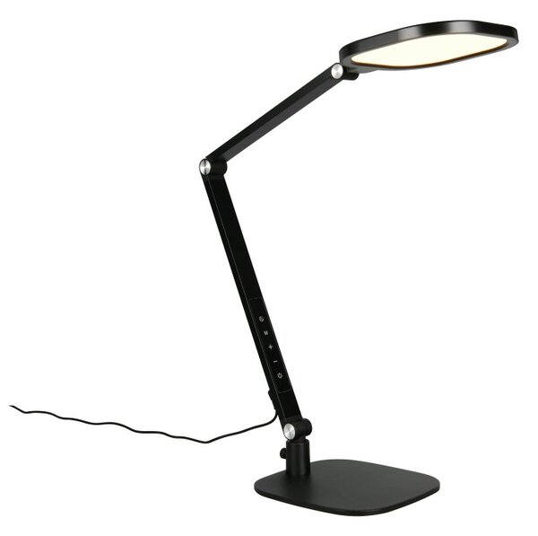 Trio 535810132 LED stolná lampička SERVO | 14W integrovaný LED zdroj | 1400lm | 3000+4200+6500K | vypínač | stmievač