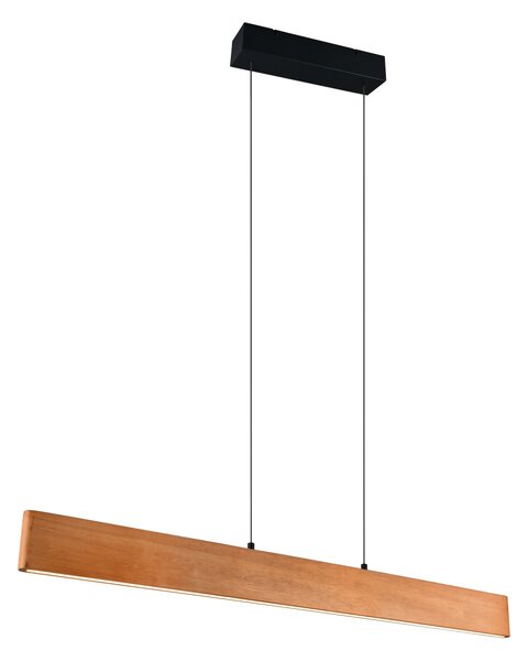 Trio 359710130 LED závesné stropné svietidlo EDGEWOOD | 27W integrovaný LED zdroj | 3100lm | 2700-6000K | stmievač | na lanku | diaľkové ovládanie