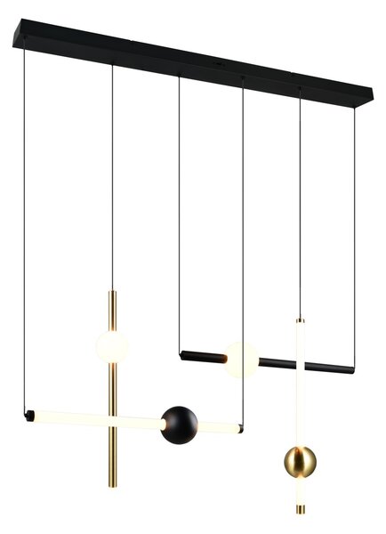 Trio 331510680 LED závesné stropné svietidlo MELITA | 21W integrovaný LED zdroj | 2500lm | 2300+3000+4000K | Trio - SwitchDimmer