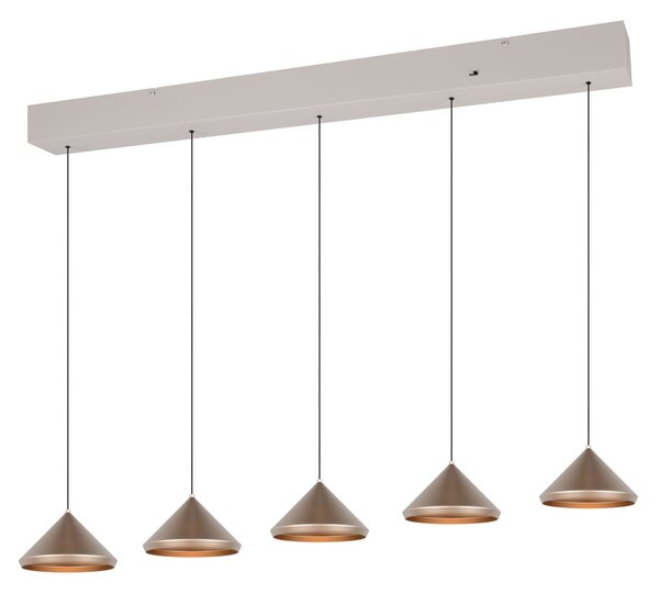 Trio 336210565 LED závesné stropné svietidlo LAGUNA | 5W integrovaný LED zdroj | 500lm | 2300+3000+4000K
