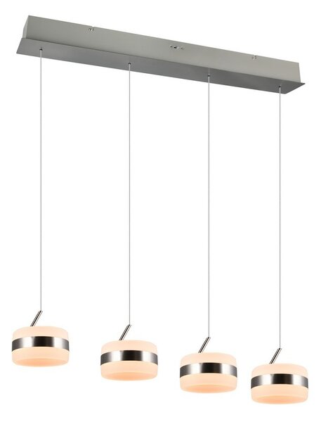 Trio 331410407 LED závesné stropné svietidlo DIOS | 8W integrovaný LED zdroj | 800lm | 2300+3000+4000K | Trio - SwitchDimmer