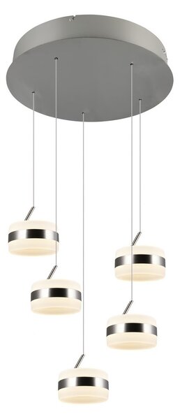 Trio 331430507 LED závesné stropné svietidlo DIOS | 8W integrovaný LED zdroj | 800lm | 2300+3000+4000K | Trio - SwitchDimmer