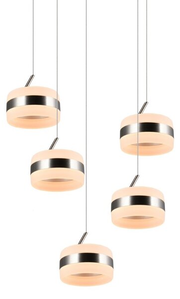 Trio 331430507 LED závesné stropné svietidlo DIOS | 8W integrovaný LED zdroj | 800lm | 2300+3000+4000K | Trio - SwitchDimmer