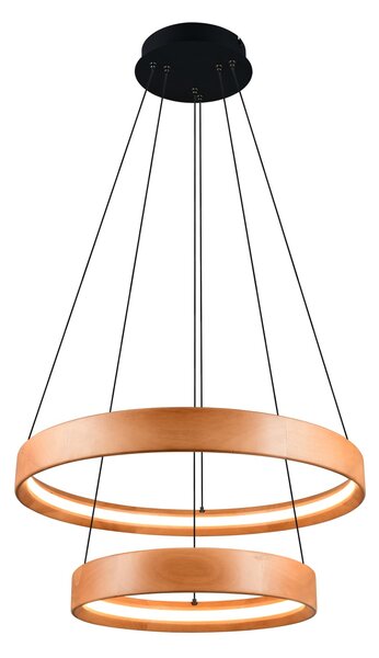 Trio 355039130 LED závesné stropné svietidlo LYNWOOD | 37W integrovaný LED zdroj | 4300lm | 3000K | Trio - SwitchDimmer | na lanku