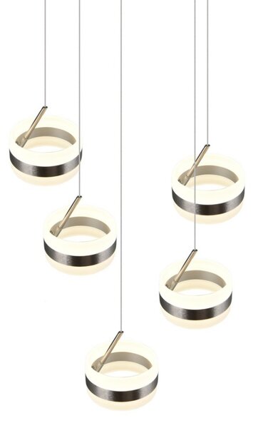 Trio 331430507 LED závesné stropné svietidlo DIOS | 8W integrovaný LED zdroj | 800lm | 2300+3000+4000K | Trio - SwitchDimmer