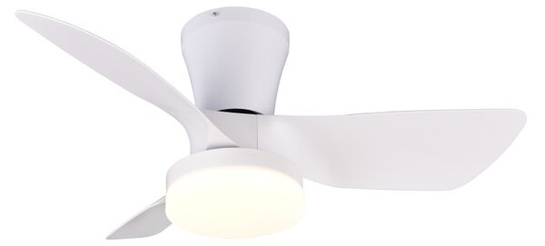 Trio R64412131 LED ventilátor s osvetlením RANDERS | 20W integrovaný LED zdroj | 2500lm | 2700-6000K | vypínač | stmievač | diaľkové ovládanie | ventilátor