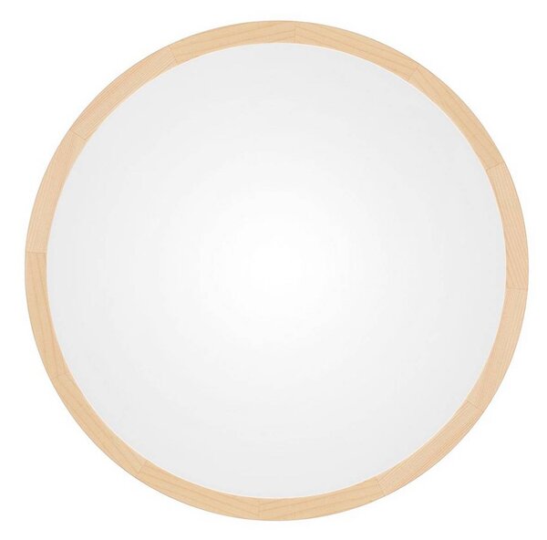 Stropné svietidlo Cleo DR800, borovicové drevo, Ø 80 cm, 6-pl., E27, Svetlé drevo, Obývacia izba / jedáleň, Drevo, Moderný, Závesné svietidlo