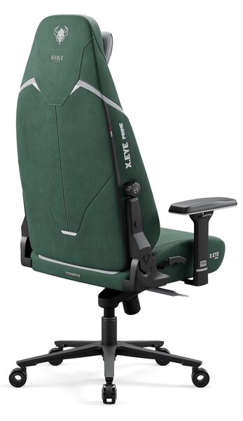 Herné kreslo forest green Normal Size, zelené: Diablo X-Eye Prime
