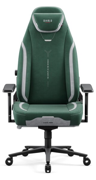 Herné kreslo forest green Normal Size, zelené: Diablo X-Eye Prime
