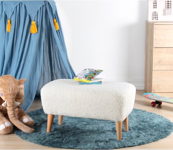 Taburet PIXI 32x61 cm biely