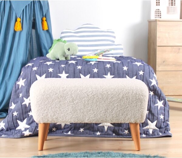 Taburet PIXI 32x61 cm biely