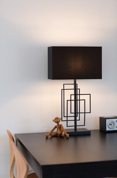 ByRydens 4002040-4002 - Stolová lampa PARAGON 1xE27/5W/230V čierna