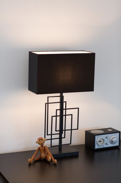 ByRydens 4002040-4002 - Stolová lampa PARAGON 1xE27/5W/230V čierna