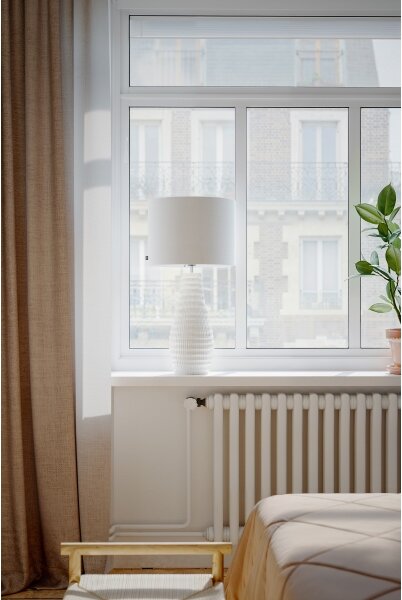 ByRydens 4002770-5506 - Stolná lampa BARTHA 1xE27/8W/230V krémová