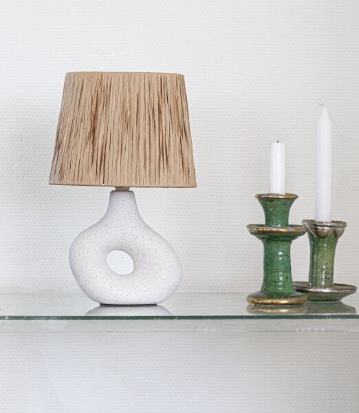 Cottex 8000130-5507 - Stolová lampa LUKE 1xE14/8W/230V krémová