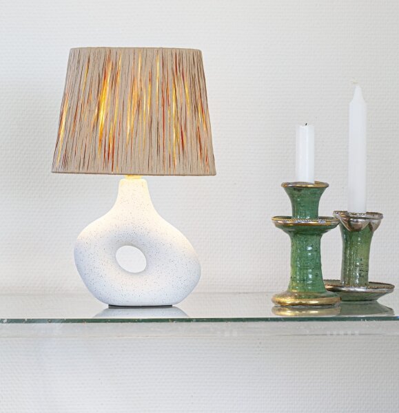 Cottex 8000130-5507 - Stolová lampa LUKE 1xE14/8W/230V krémová