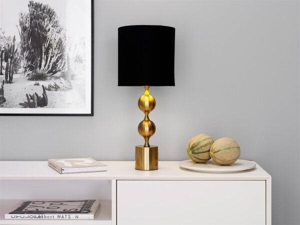 Cottex B2339BM - Stolná lampa PRAKT 1xE27/60W/230V