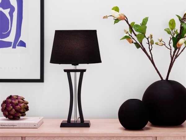 Cottex B2418SV - Stolová lampa NEW CHELSEA 1xE14/40W/230V čierna