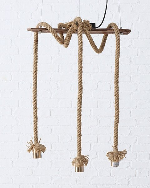 Závesná lampa Rope