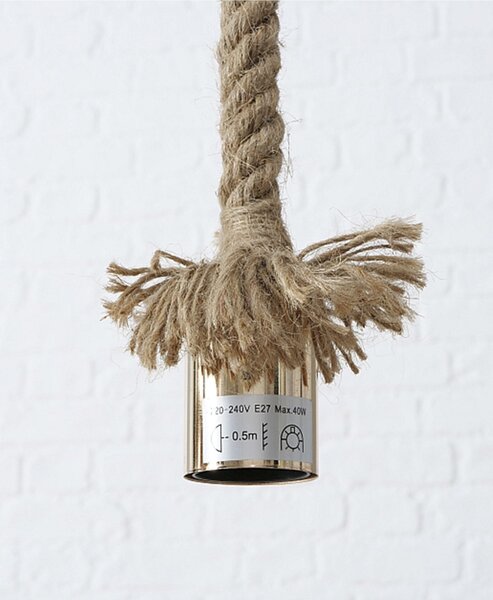 Závesná lampa Rope