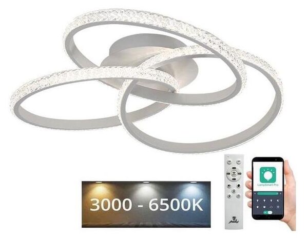 Brilagi - LED stmievateľné stropné svietidlo COSMOWAVE LED/70W/230V 3000-6500K +DO