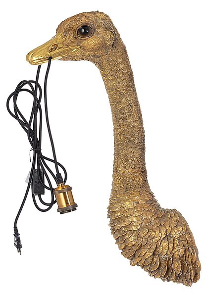 Nástenné svietidlo Gold Ostrich 72cm