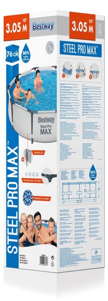 Bestway Rámový bazén 305 x 76 cm Bestway 56406