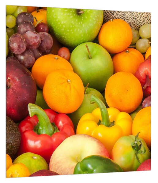 Obraz ovocia a zeleniny (30x30 cm)