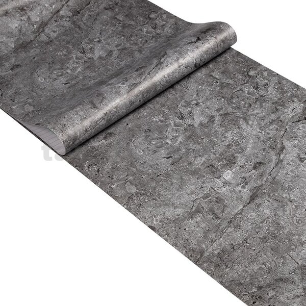 Samolepiace tapety 45 cm x 10 m IMPOL TRADE 0014, betón tmavo sivý, Samolepiace tapety