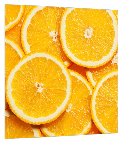 Obraz šťavnatých pomarančov (30x30 cm)
